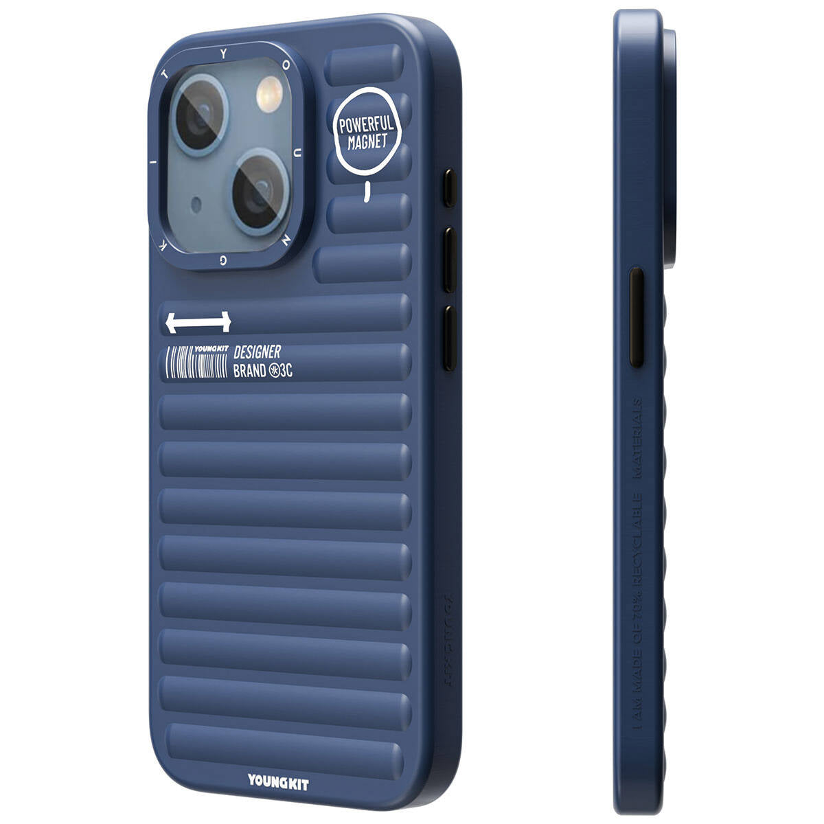 YoungKit Original Serisi iPhone 15 Mat Renkli Tasarım Telefon Kılıfı - 1 YoungKit Original Serisi iPhone 15 Mat Renkli Tasarım Telefon Kılıfı - 1